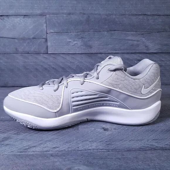 NIKE KD Kevin Durant 16 TB Basketball Shoes Mens 11.5 Wolf‎ Grey White